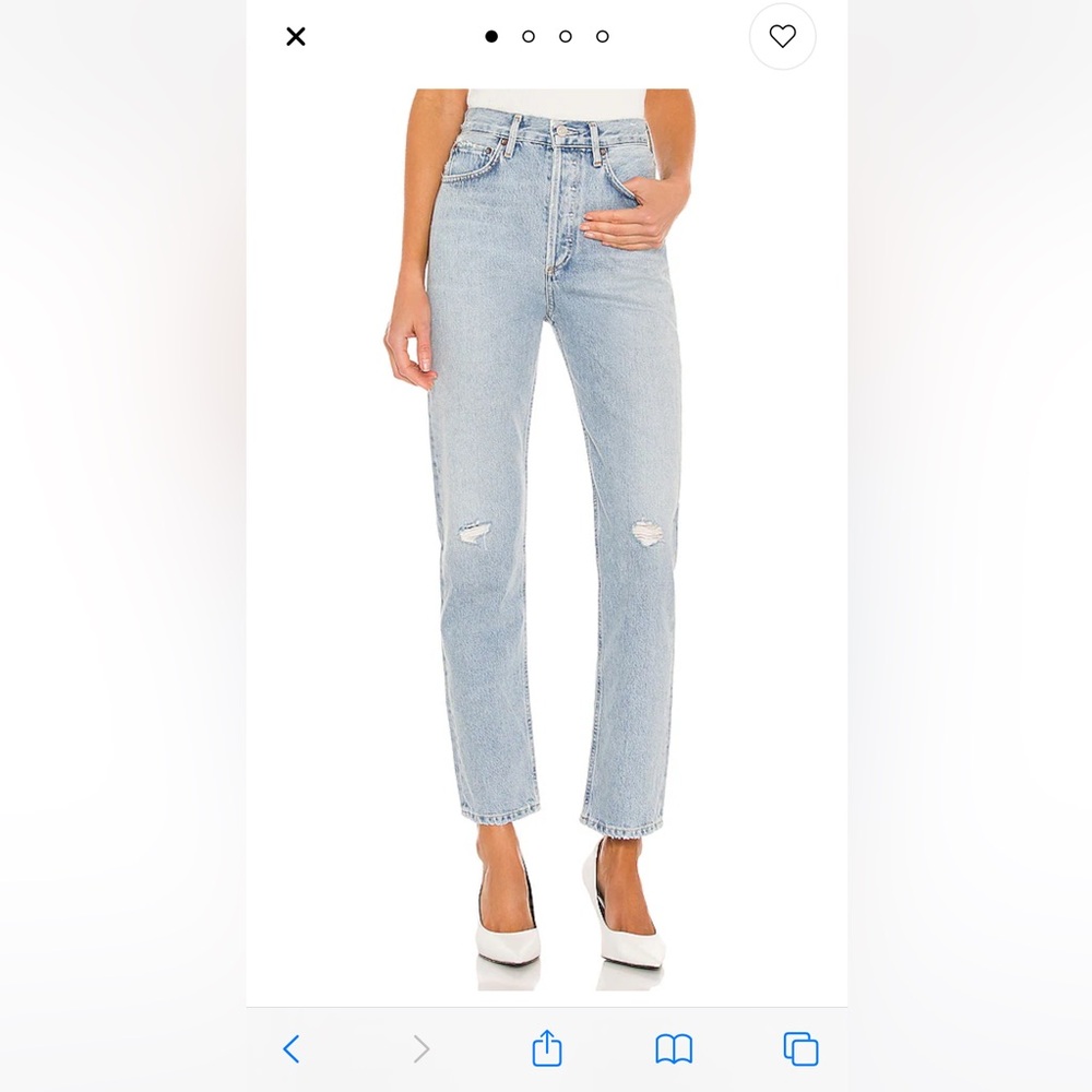 Agolde 90s pinch waist size 29
